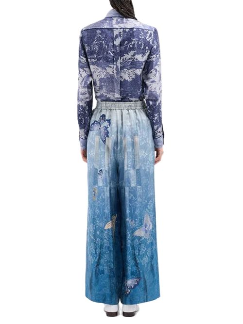 Pierre-Louis Mascia ALOE Pantaloni Palazzo Seta Pierre Louis Mascia | ALOE/S-PT11094518116/101